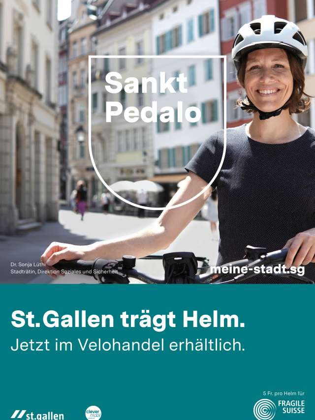 St.Gallen trägt Helm
