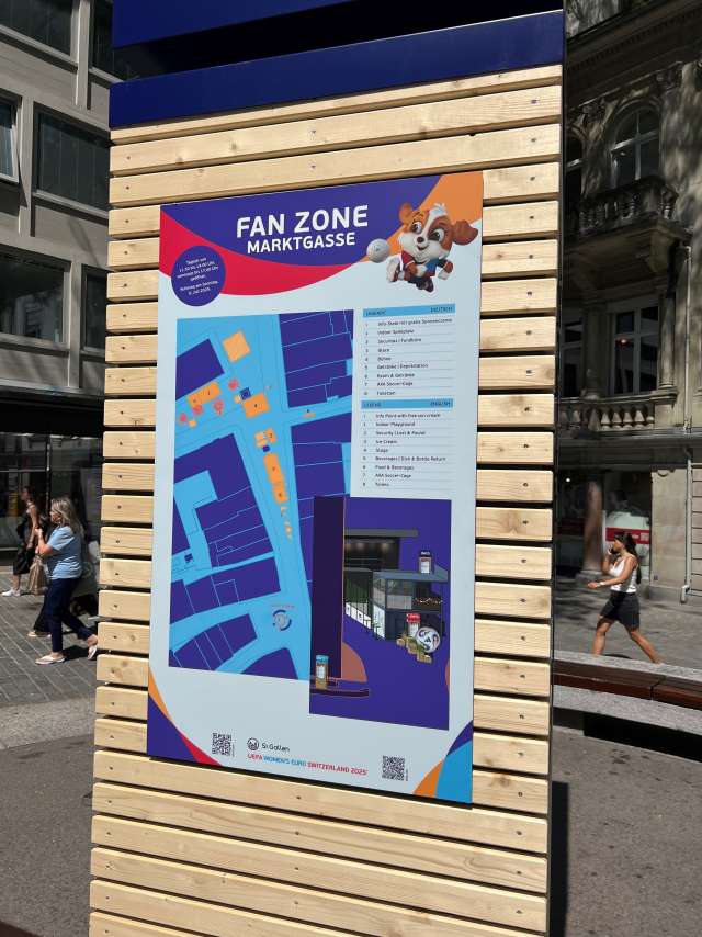 UEFA Women’s EURO 2025: Fussballfieber in St.Gallen