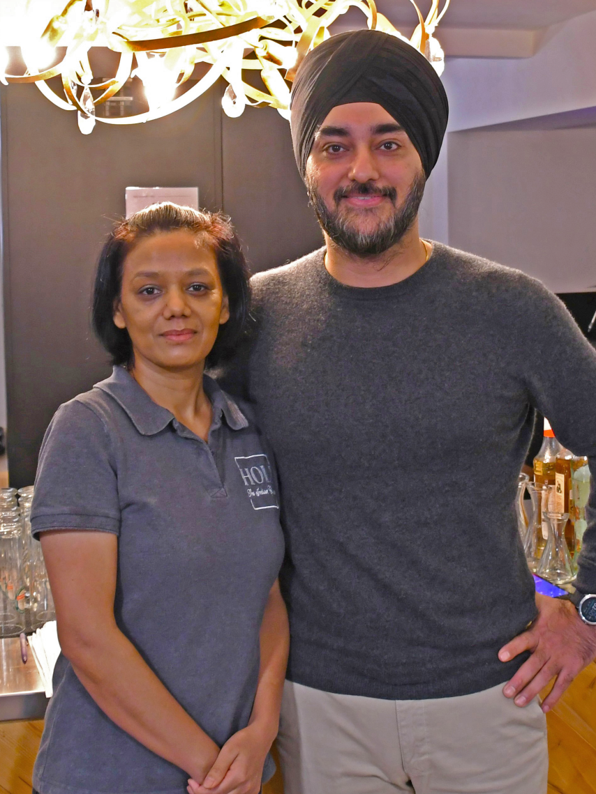 Farbenfrohe Küche und Kultur